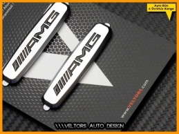 Mercedes AMG Koltuk Döşeme Logo Amblem Seti