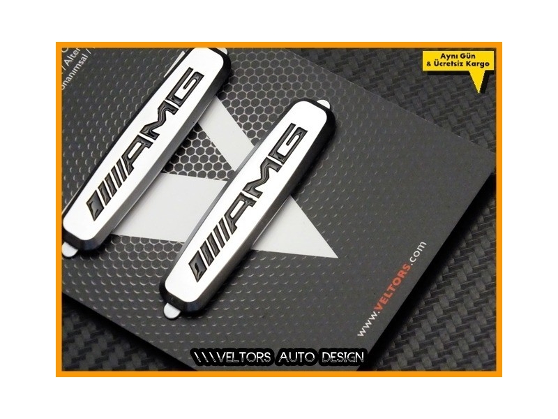 Mercedes AMG Koltuk Döşeme Logo Amblem Seti