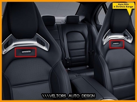 Mercedes Koltuk Döşeme Logo Amblem Seti