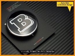 Mercedes Brabus Kaput Yıldız Logo Amblem