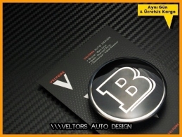 Mercedes Brabus Kaput Yıldız Logo Amblem