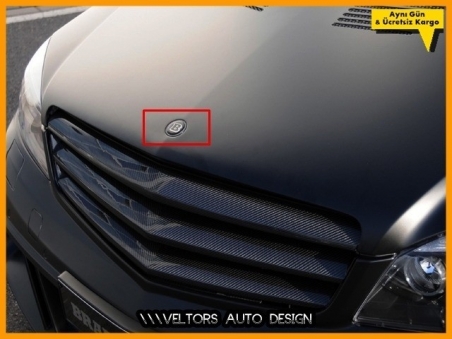 Mercedes Brabus Kaput Yıldız Logo Amblem