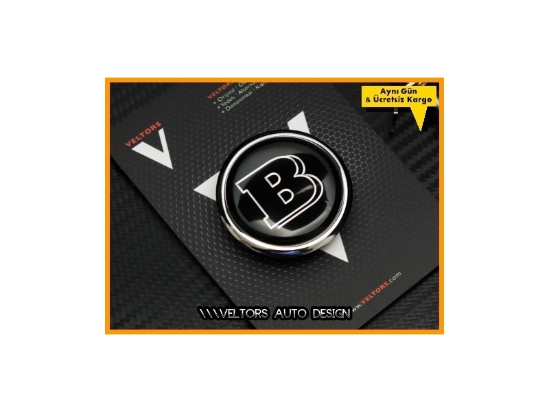 Mercedes Brabus Kaput Yıldız Logo Amblem
