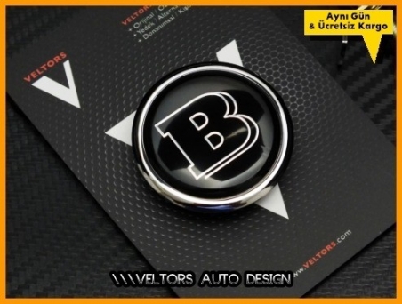 Mercedes Brabus Kaput Yıldız Logo Amblem