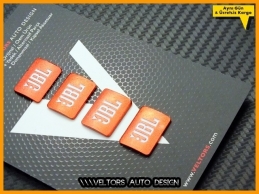 JBL Hoparlör Stereo Logo Amblem Seti JBL Hoparlör Stereo Logo Amblem Seti