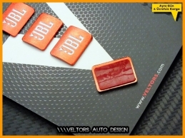 JBL Hoparlör Stereo Logo Amblem Seti JBL Hoparlör Stereo Logo Amblem Seti