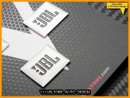 JBL Hoparlör Stereo Logo Amblem Seti JBL Hoparlör Stereo Logo Amblem Seti