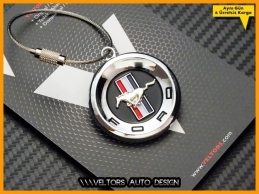 Ford Logo Amblem Özel Seri Mustang Anahtarlık