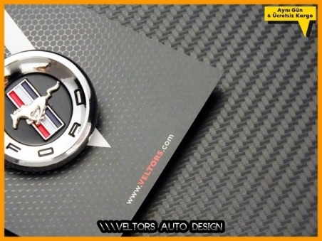 Ford Logo Amblem Özel Seri Mustang Anahtarlık