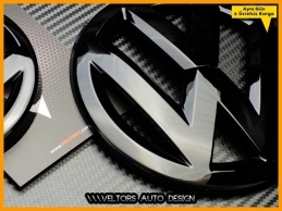 VW Golf 7 Piano Black Ön Izgara Bagaj Logo Amblem