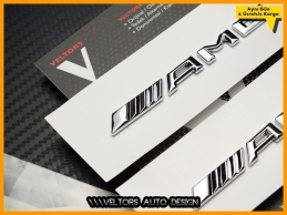 Mercedes AMG Yan Çamurluk Yazı Logo Amblem Seti