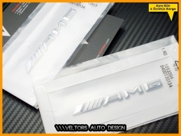 Mercedes AMG Yan Çamurluk Yazı Logo Amblem Seti