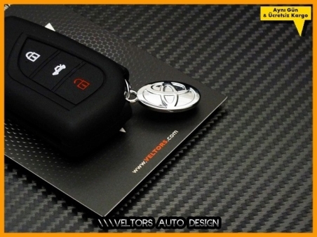 Toyota Logo Amblem Corolla Auris Yaris Corona Anahtarlık Anahtar