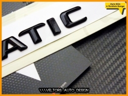 Mercedes 4 Matic / 4Matic Bagaj Yazı Logo Amblem