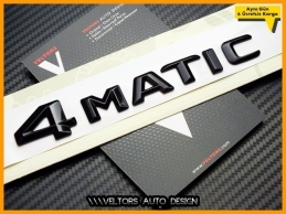 Mercedes 4 Matic / 4Matic Bagaj Yazı Logo Amblem