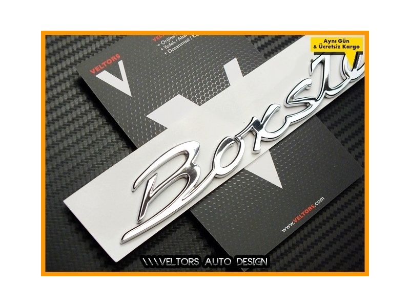 Porsche Boxster&nbsp;Bagaj Yazı Boxster&nbsp;Logo Amblem