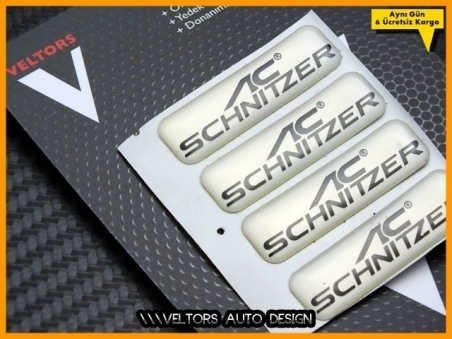 BMW AC Schnitzer Body Logo Amblem Seti
