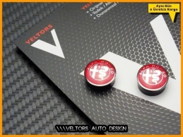 Alfa Romeo Kumanda Anahtar Logo Amblem Seti