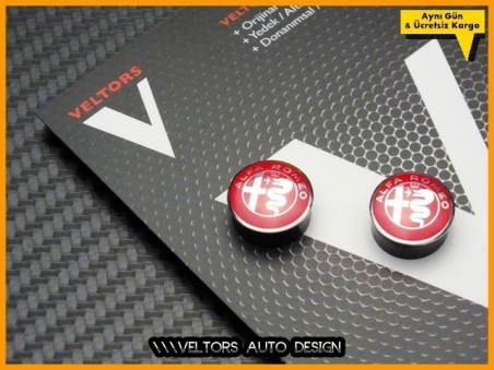 Alfa Romeo Kumanda Anahtar Logo Amblem Seti