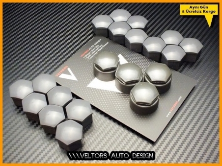 Audi Kilitli Jant Bijon Kapak Seti