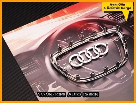 Audi A3 A4 A6 Q3 Q5 Q7 A8 Airbag Direksiyon Logo Amblem