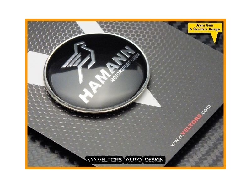 BMW Hamann Direksiyon Logo Amblem BMW Hamann Direksiyon Logo Amblem