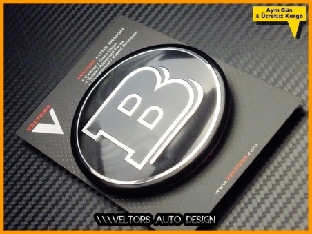 Mercedes Brabus Bagaj Yıldızı Logo Amblem