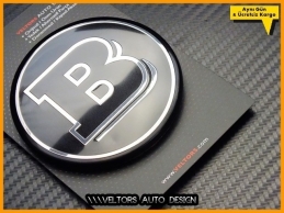 Mercedes Brabus Bagaj Yıldızı Logo Amblem Mercedes Brabus Bagaj Yıldızı Logo Amblem