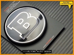 Mercedes Brabus Bagaj Yıldızı Logo Amblem Mercedes Brabus Bagaj Yıldızı Logo Amblem