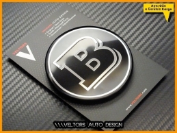 Mercedes Brabus Bagaj Yıldızı Logo Amblem Mercedes Brabus Bagaj Yıldızı Logo Amblem