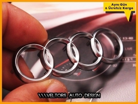 Audi A1 A3 A4 Q3 Q5 Airbag Direksiyon Logo Amblem