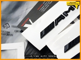 Mercedes AMG Yan Çamurluk Yazı Logo Amblem Seti
