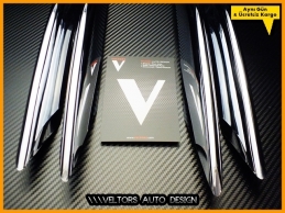 Mercedes W205 C Class AMG Krom Ön Tampon Izgara Eki Mercedes W205 C Class AMG Krom Ön Tampon Izgara Eki