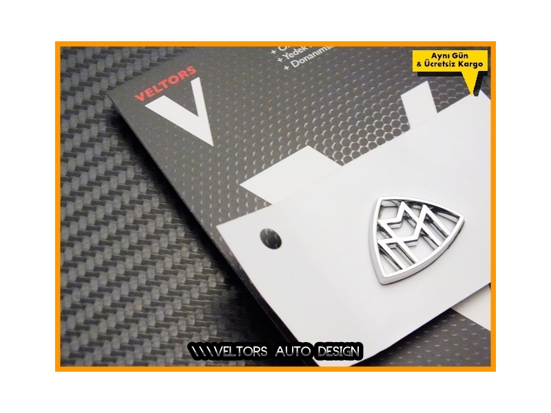 Mercedes Maybach Konsol Kokpit Torpido Araç içi Maybach Logo Amblem