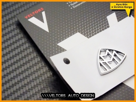 Mercedes Maybach Konsol Kokpit Torpido Araç içi Maybach Logo Amblem