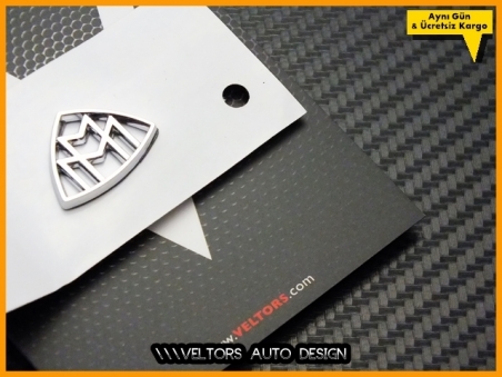 Mercedes Maybach Konsol Kokpit Torpido Araç içi Maybach Logo Amblem