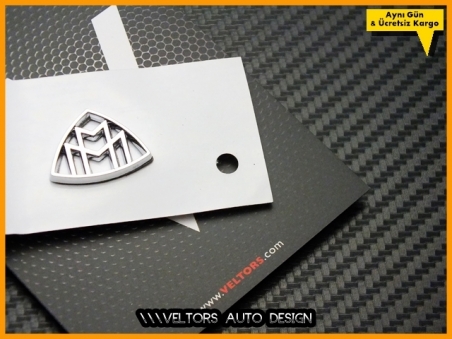 Mercedes Maybach Konsol Kokpit Torpido Araç içi Maybach Logo Amblem
