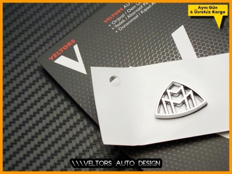 Mercedes Maybach Konsol Kokpit Torpido Araç içi Maybach Logo Amblem