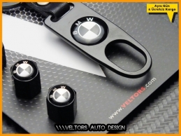 BMW Logo Amblem Anahtarlık Sibop Kapak Seti BMW Logo Amblem Anahtarlık Sibop Kapak Seti