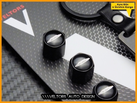 Mini John Cooper Works Logo Amblem Anahtarlık Sibop Kapak Seti