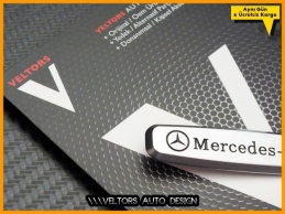 Mercedes Torpido Kokpit Logo Amblem