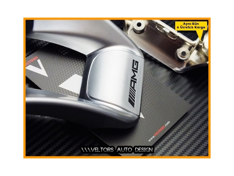 Mercedes AMG Direksiyon Köprü Eki Yazı Logo Amblem