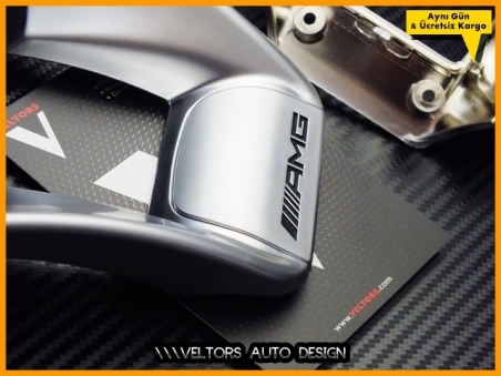 Mercedes AMG Direksiyon Köprü Eki Yazı Logo Amblem