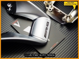 Mercedes AMG Direksiyon Köprü Eki Yazı Logo Amblem