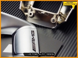 Mercedes AMG Direksiyon Köprü Eki Yazı Logo Amblem
