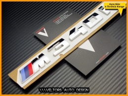 BMW 3 Serisi M 340 i / M340i Bagaj Yazı Logo Amblem