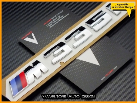 BMW 3 Serisi M 335 i / M335i Bagaj Yazı Logo Amblem