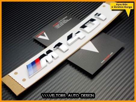 BMW 1 Serisi M140i / M 140 i Bagaj Yazı Logo Amblem