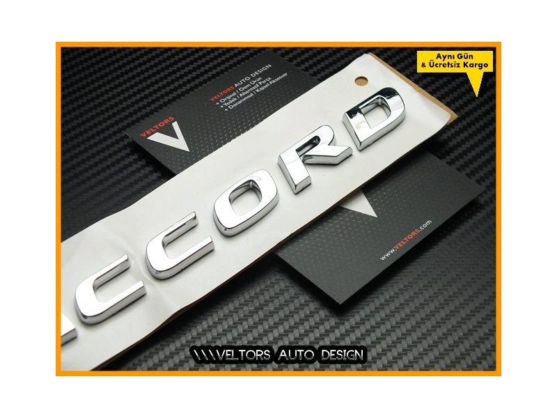 Honda Accord Bagaj Yazı Logo Amblem