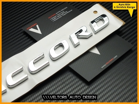 Honda Accord Bagaj Yazı Logo Amblem